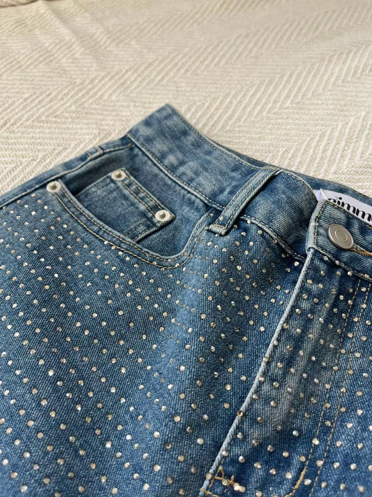 Short à strass Elya